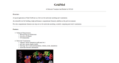 Desktop Screenshot of gridmol.vlcc.cn